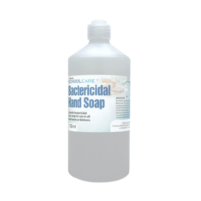 SCHOOLCARE BACTERICIDAL HAND SOAP 750ML