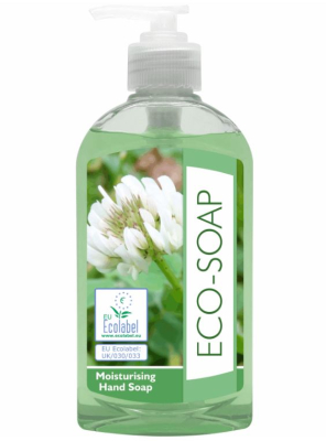 CLOVER ECO-SOAP MOISTURISING HAND SOAP 300ML ECOLABEL