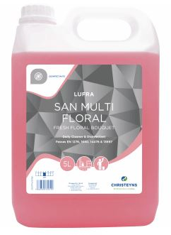 LUFRA SAN MULTI FLORAL DAILY CLEANER AND DISINFECTANT