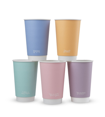 16oz VEGWARE FEEL GOOD DOUBLE WALL CUP (89 SERIES)
