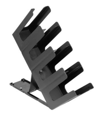 ESSENTIALS 4-SLOT CUP HOLDER POLYPROPYLENE BLACK