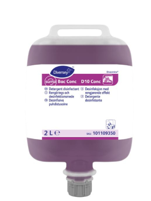 JD SUMA BAC CONCENTRATE SANITISER D10 3X2LTR