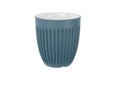 DALEBROOK TALON STEEL MELAMINE BLUE COFFEE CUP 300ML  X1