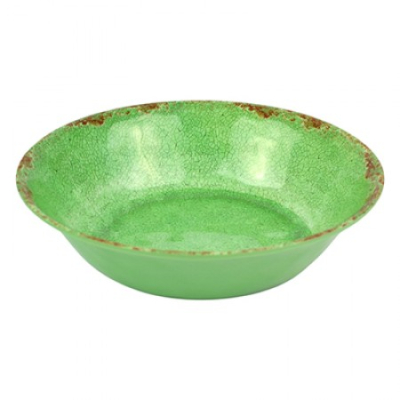 DALEBROOK CASABLANCA MELAMINE BOWL GREEN 190X190X50MM 600ML