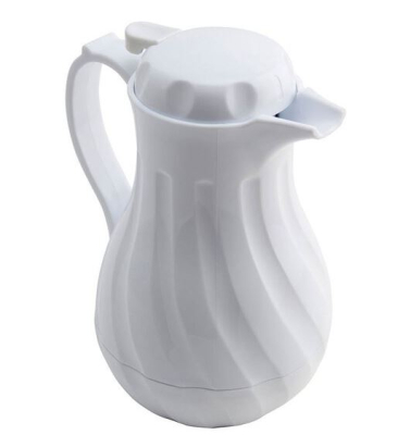 INSULATED BEVERAGE SERVER WHITE 64OZ