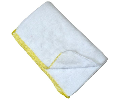 CLEANWORKS STOCKINETTE DISHCLOTH YELLOW 35 X 28CM