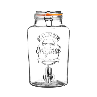 KILNER 5LT DRINKS DISPENSER X2 0025.405 PLASTIC TAP