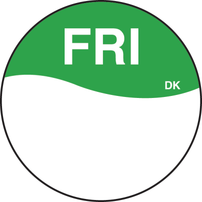 DURAMARK DAY OF THE WEEK FRIDAY - PERMANENT