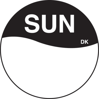 DURAMARK DAY OF THE WEEK SUNDAY - PERMANENT