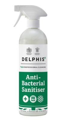 DELPHIS 700ML ANTI-BACTERIAL SANITISER REFILL BOTTLE X6