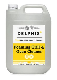 DELPHIS FOAMING OVEN AND GRILL CLEANER 2X5L