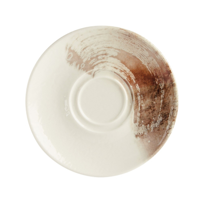 ACADEMY FUSION PALETTE DOUBLE WELL SAUCER 16CM