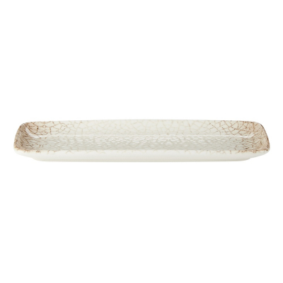 ACADEMY FUSION SCORCHED RECTANGLE PLATTER 30 X 11CM
