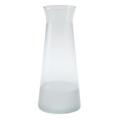 WATER CARAFE & TUMBLERS WHITE FROSTED CARAFE 1,145ML