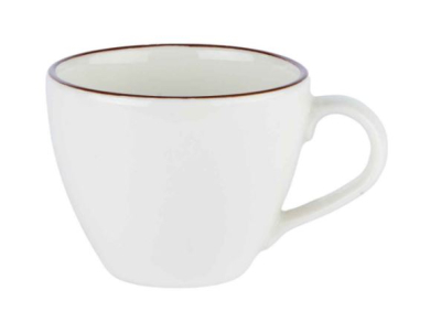 MODEST BROWN TEA CUP 200ML / 7 OZ