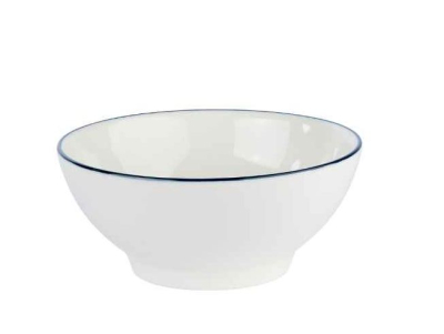 MODEST NAVY FOOTED BOWL 14CM /  5.5Inch 450ML / 15.75OZ