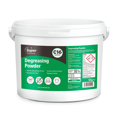 DEGREASER POWDER 10KG C16 FOOD & BAR