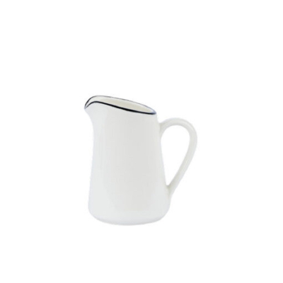 MODEST BLACK HANDLED JUG 150ML