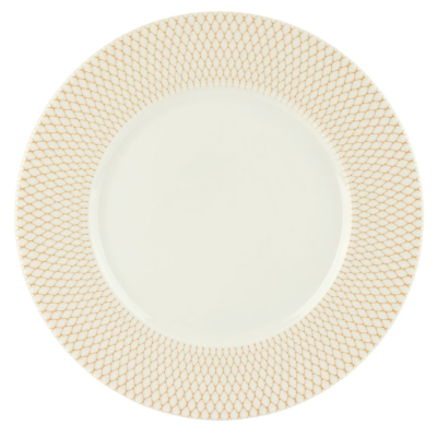 QUARTZ GOLD CHARGER PLATE 32CM