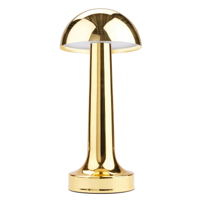 DOME BRASSY TABLE LAMP 22CM 8.5Inch
