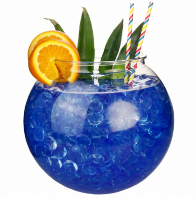 PLASTIC COCKTAIL FISH BOWL 175OZ/ 5L SINGLE BOWL