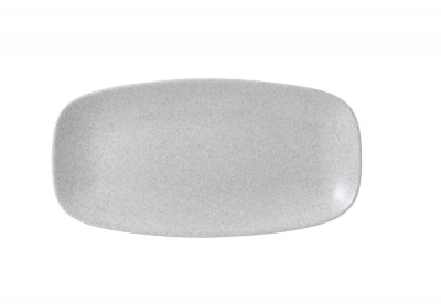 DUDSON EVO ORIGINS FAWN WHITE OBLONG PLATE 11.7X6Inch