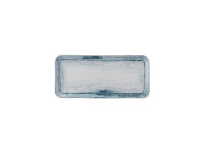 DUDSON MAKER'S COLLECTION FINCA LIMESTONE ORGANIC RECTANGULAR PLATE 13.6X6.1Inch