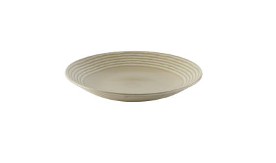 DUDSON MAKER'S COLLECTION HARVEST NORSE LINEN DEEP COUPE PLATE 11Inch
