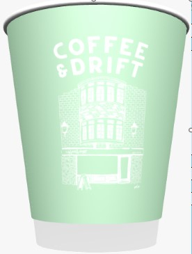 *PRINTED* 12OZ RECYCLABLE CUP DOUBLE WALL