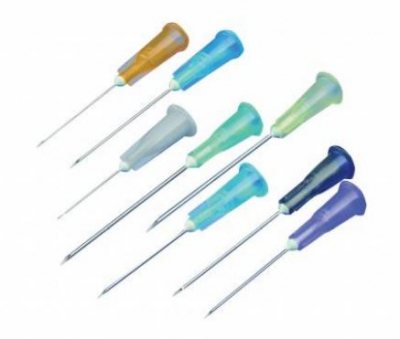 HYPODERMIC NEEDLE BLUE 23G X 30MM