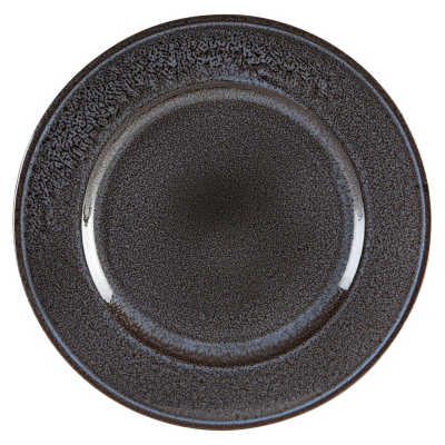 DPS PORCELITE AURA EARTH RIMMED PLATE 10.6Inch