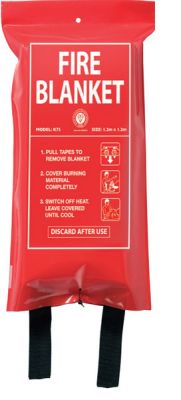 QUICK RELEASE FIRE BLANKET 1 X 1MTR