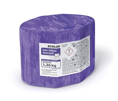 ECOLAB APEX MANUAL DETERGENT 1.36KG  9081050