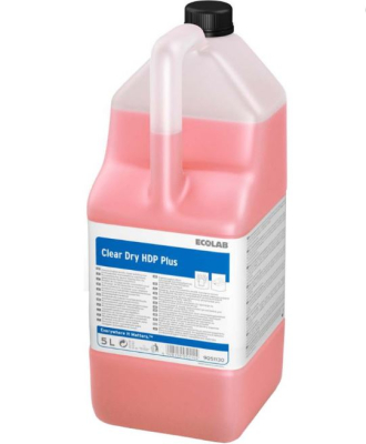 EcoLab CLEAR DRY HDP PLUS RINSE ADDITIVE FOR HARD WATER 5LTR