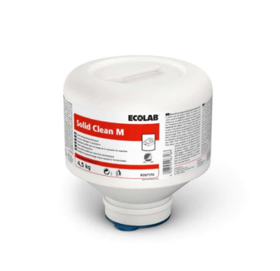 SOLID CLEAN DISH WASHING MACHINE DETERGENT 4X4.5KG ECOLAB
