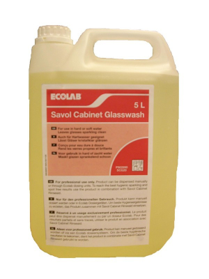 ECOLAB TOPMATIC CRYSTAL 5LTR GLASSWASHER DETERGENT