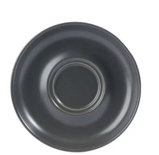 EVOLVE SAUCER FOR COFFEE/TEA 15CM PEBBLE PACK OF 6