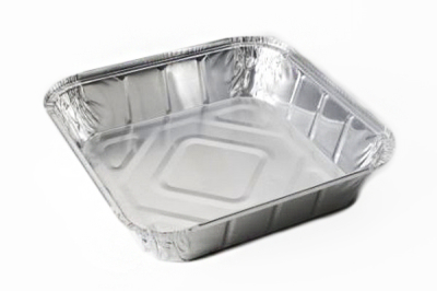 9X9 FOIL CONTAINER R105L 239X239X51MM