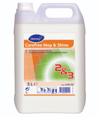 DIVERSEY CAREFREE MOP & SHINE 5LTR