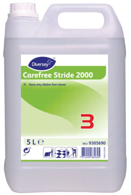 DIVERSEY FLOOR CLEANER CAREFREE STRIDE 2000 5LTR