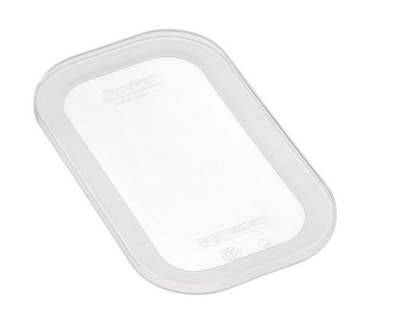 FLEXSIL-LID ONE QUARTER STEAM PAN CLEAR SILICON LID 1/4 GN