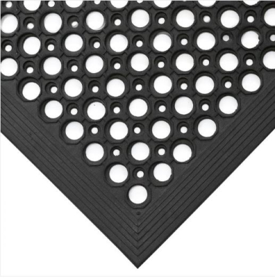 RAMPMAT FLOOR MAT 900 X 1500MM X 14MM RUBBER ANTI-FATIGUE MAT