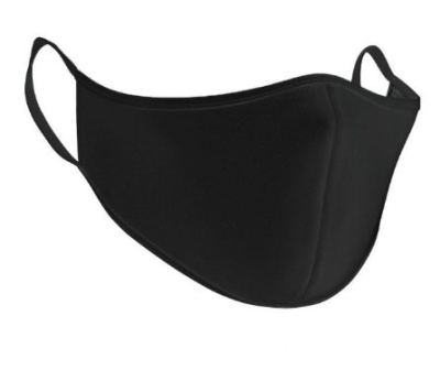 BLACK NANO WASHABLE FACE MASK **FOR DOMINOS USE ONLY**