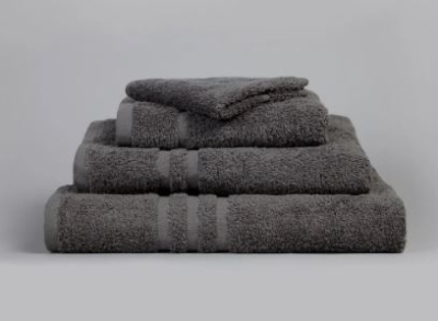 SUPERIOR BATH TOWEL SLATE 500GSM