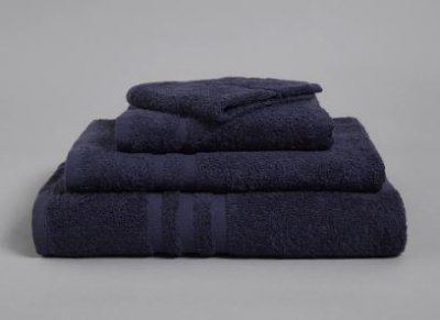 SUPERIOR BATH TOWEL NAVY 500GSM