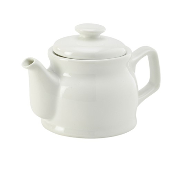 GENWARE PORCELAIN WHITE TEAPOT 15.8OZ