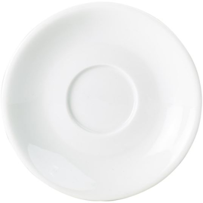 GENWARE PORCELAIN WHITE SAUCER 6.3Inch
