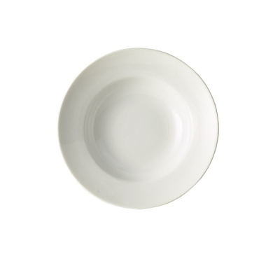 GENWARE WHITE PORCELAIN PASTA DISH 24.6OZ