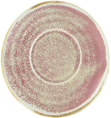 GENWARE TERRA PORCELAIN ROSE SAUCER 5.7Inch
