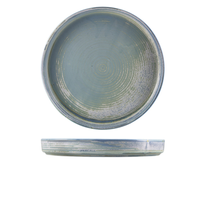 TERRA PORCELAIN SEAFOAM PRESENTATION PLATE 26CM